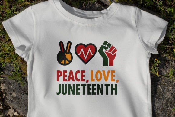 Download Peace Love Juneteenth Sublimation PNG - Premium Resources
