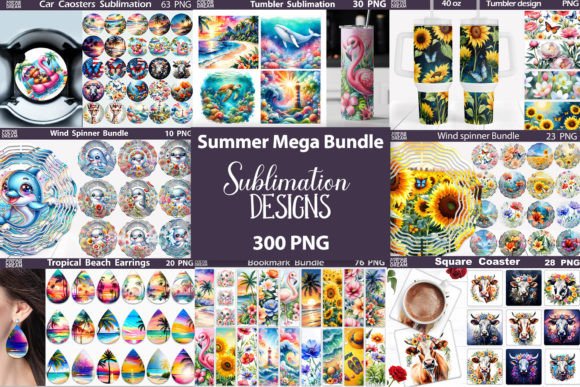 Download Summer Mega Bundle Sublimation Designs - Mega bundle Collection