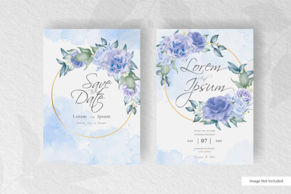 Download Watercolor Purple Florals Wedding Design - Wedding Collection