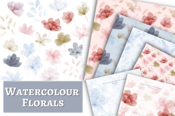 Download Watercolour Florals Wedding Stationary - Wedding Collection