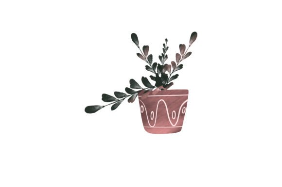 Download Potted Plant Watercolor - Potted plant watercolor Collection