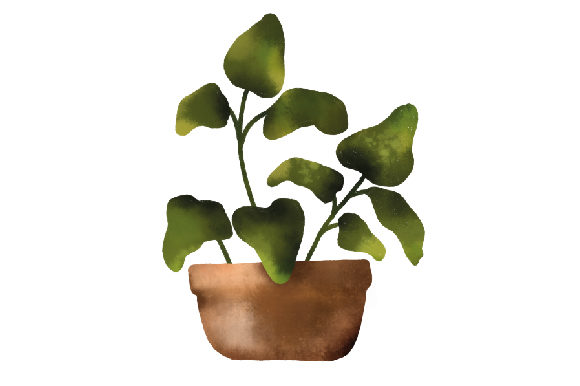 Download Potted Plant Watercolor - Potted plant watercolor Collection